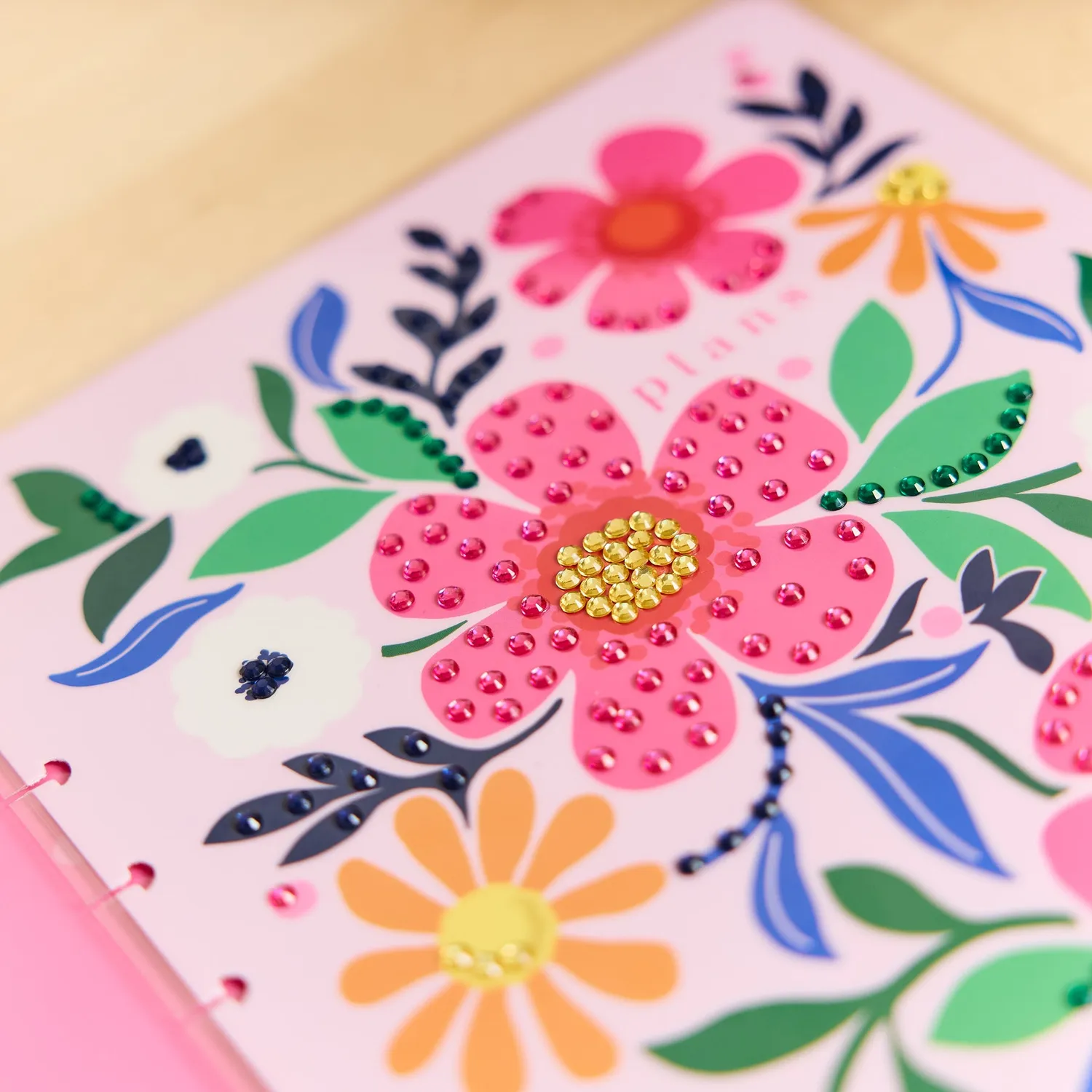 Happy Planner Bright Florals Classic couverture décorative à customiser