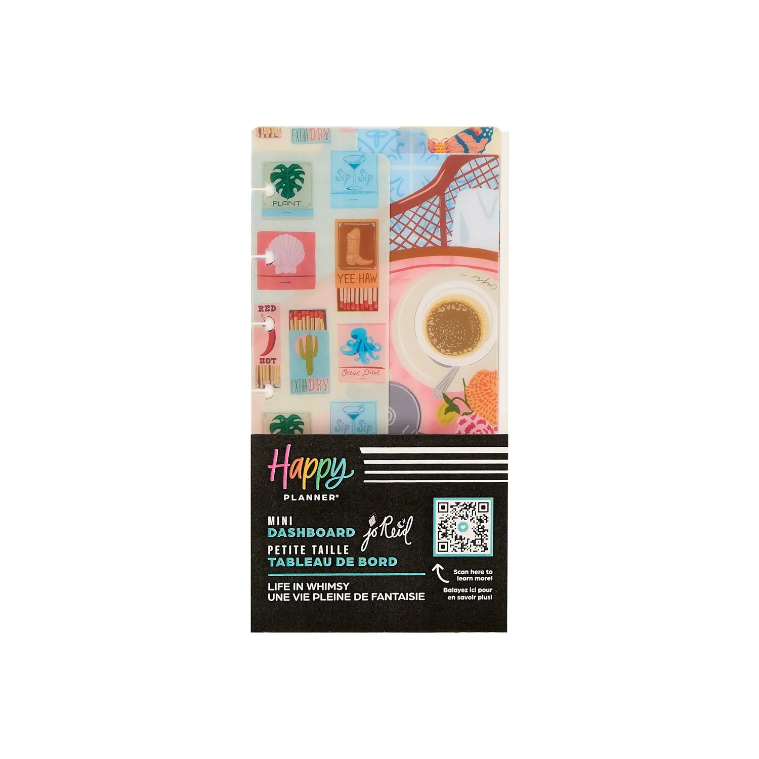 Happy Planner Life In Whimsy mini dashboards x3