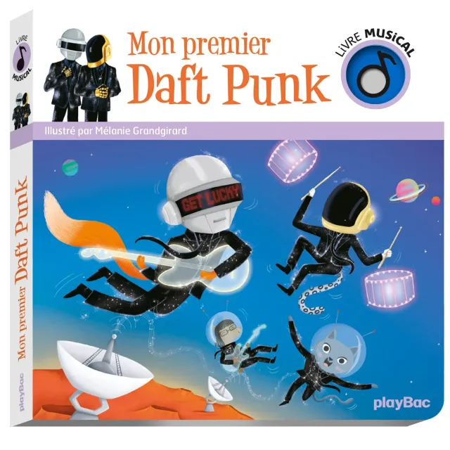 Frigobloc Mon premier Daft Punk livre musical sonore