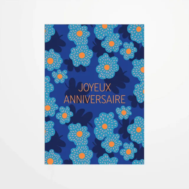 My365 Claire Priou Joyeux anniversaire carte postale