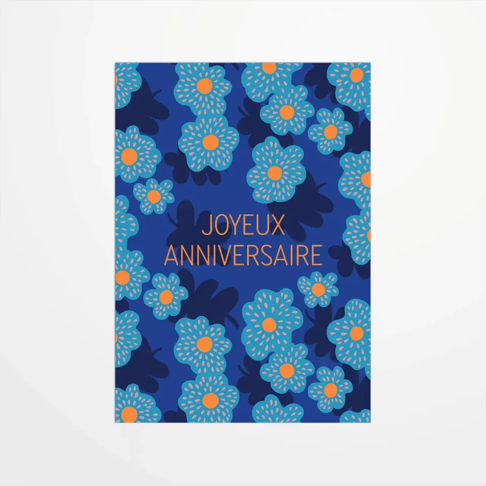 My365 Claire Priou Joyeux anniversaire carte postale