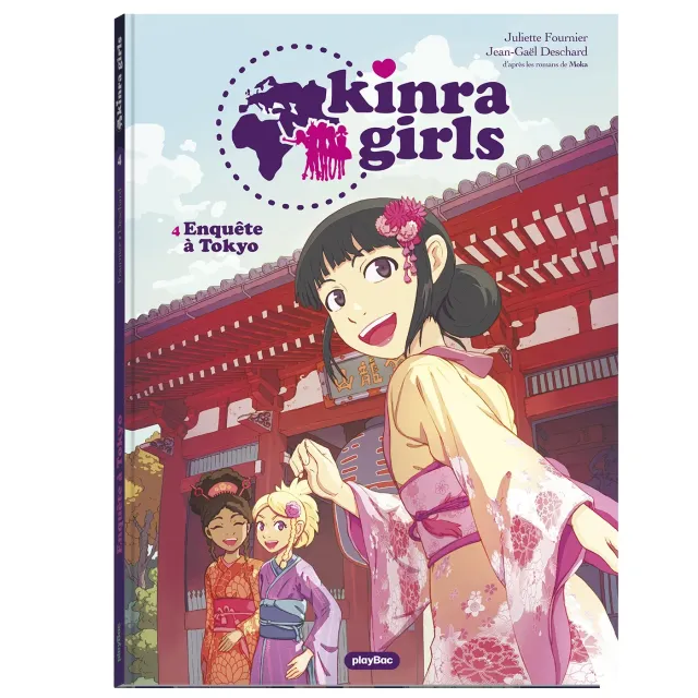Frigobloc Kinra Girls Tome 4 Enquête à Tokyo BD fille