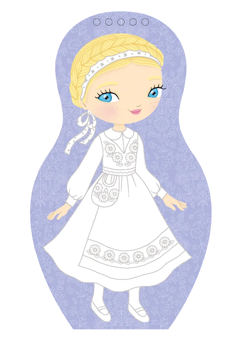 Minimiki Astrid en Suède carnet créatif stickers bracelet