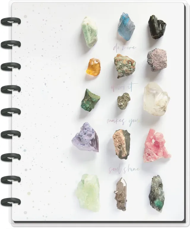 Happy Planner Classic Do More Of What Makes Your Soul Shine carnet pointillé