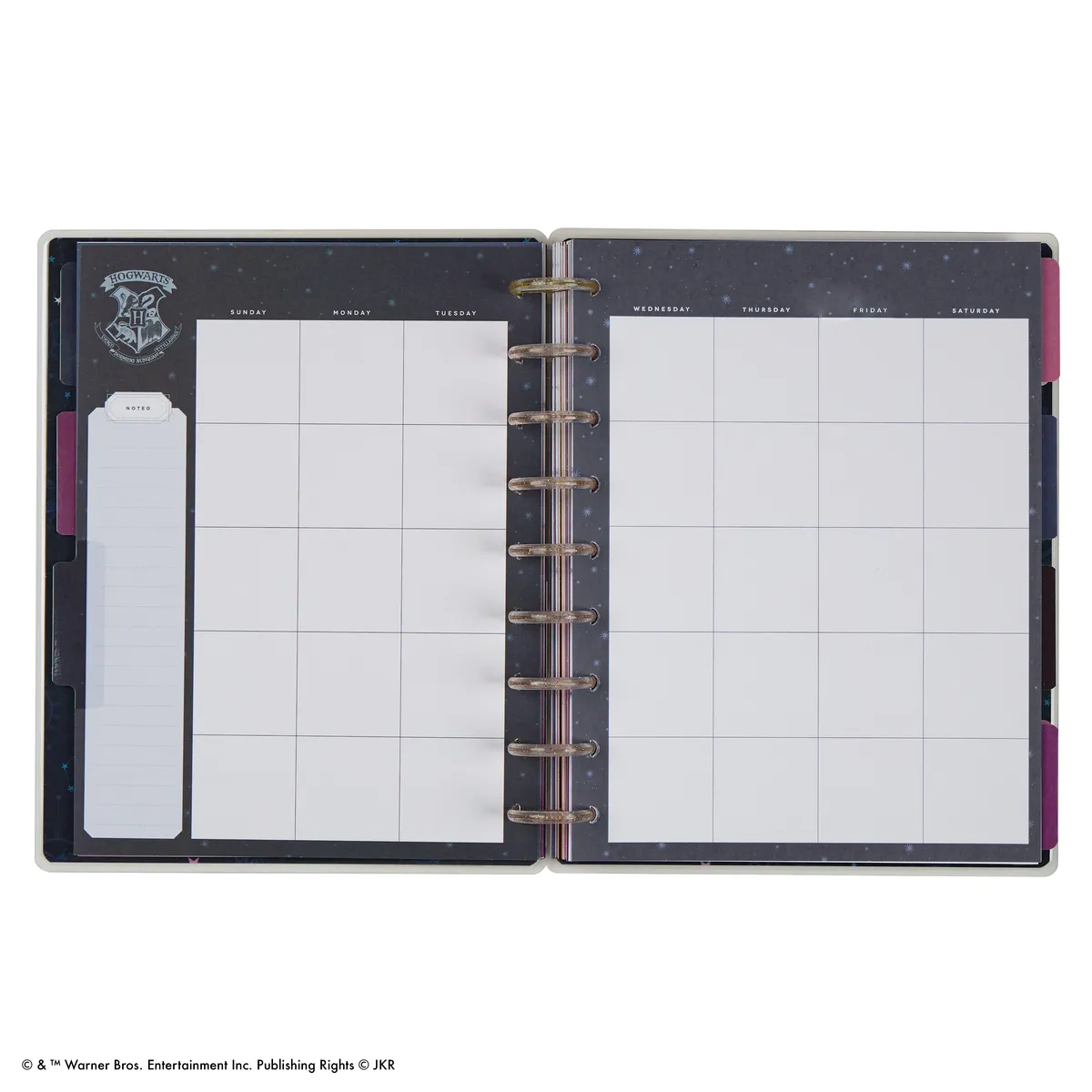 Happy Planner Harry Potter agenda vertical Classic non daté 12 mois