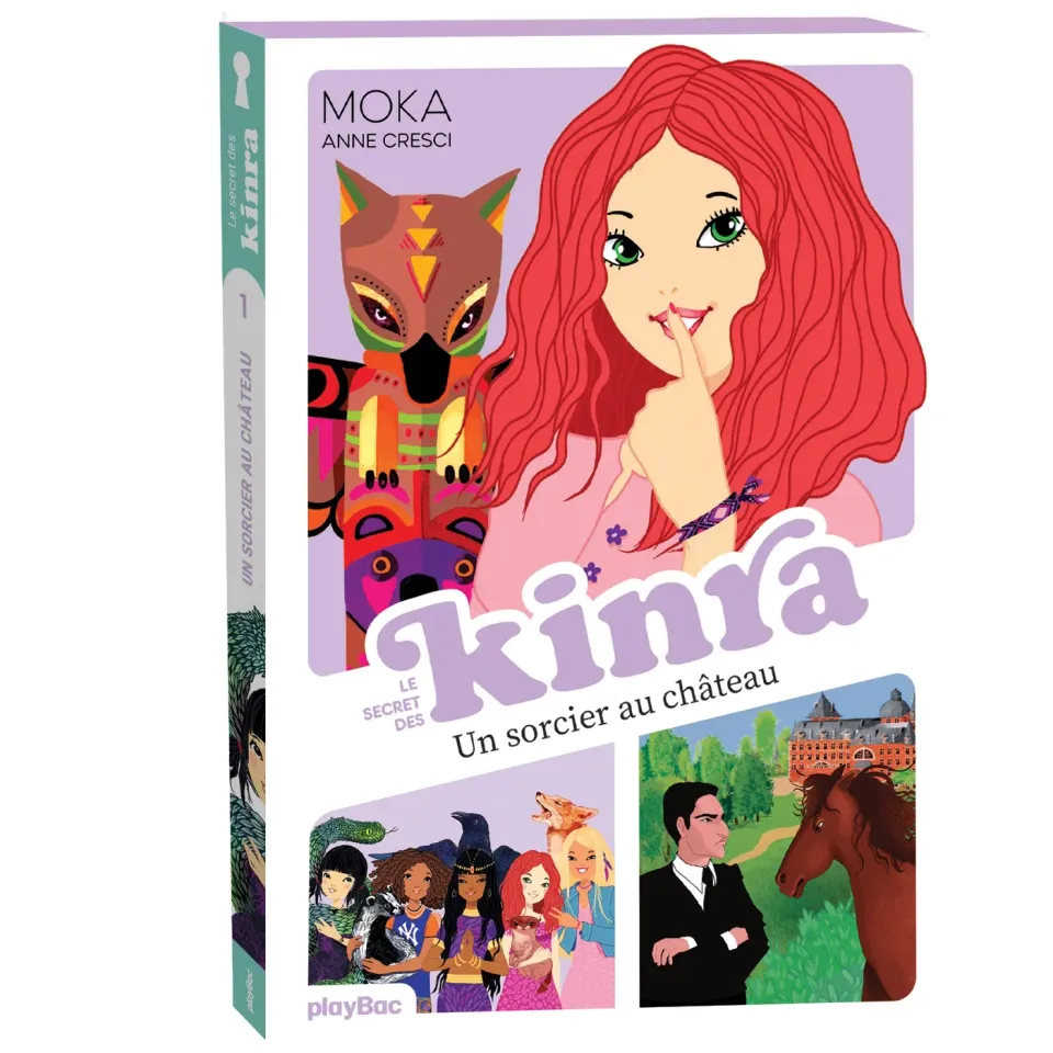 Kinra Girls Secret des Kinra sorcier château T1 roman