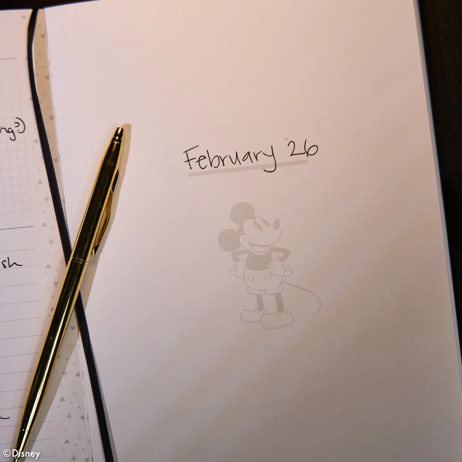 Happy Planner Disney Mickey Obsidian agenda A5 non daté