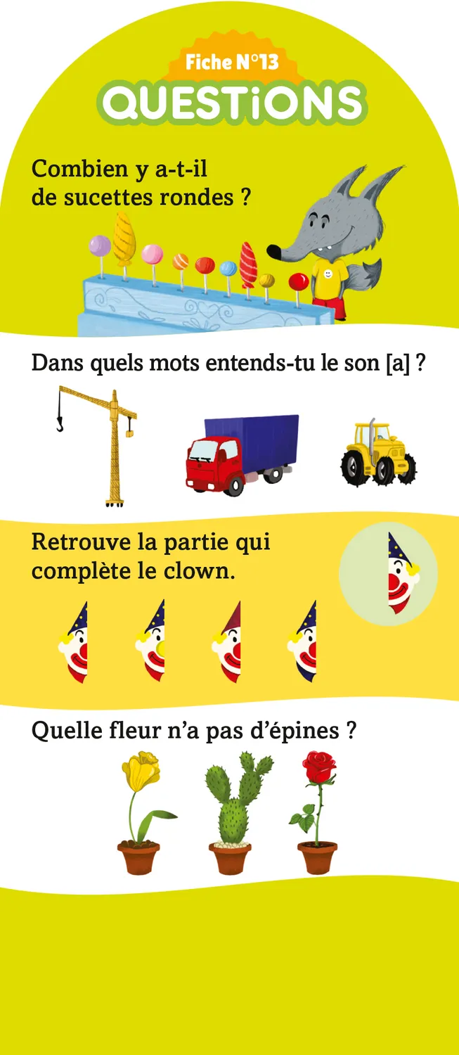 Frigobloc Les Incollables GS-CP éventail quiz 180 questions