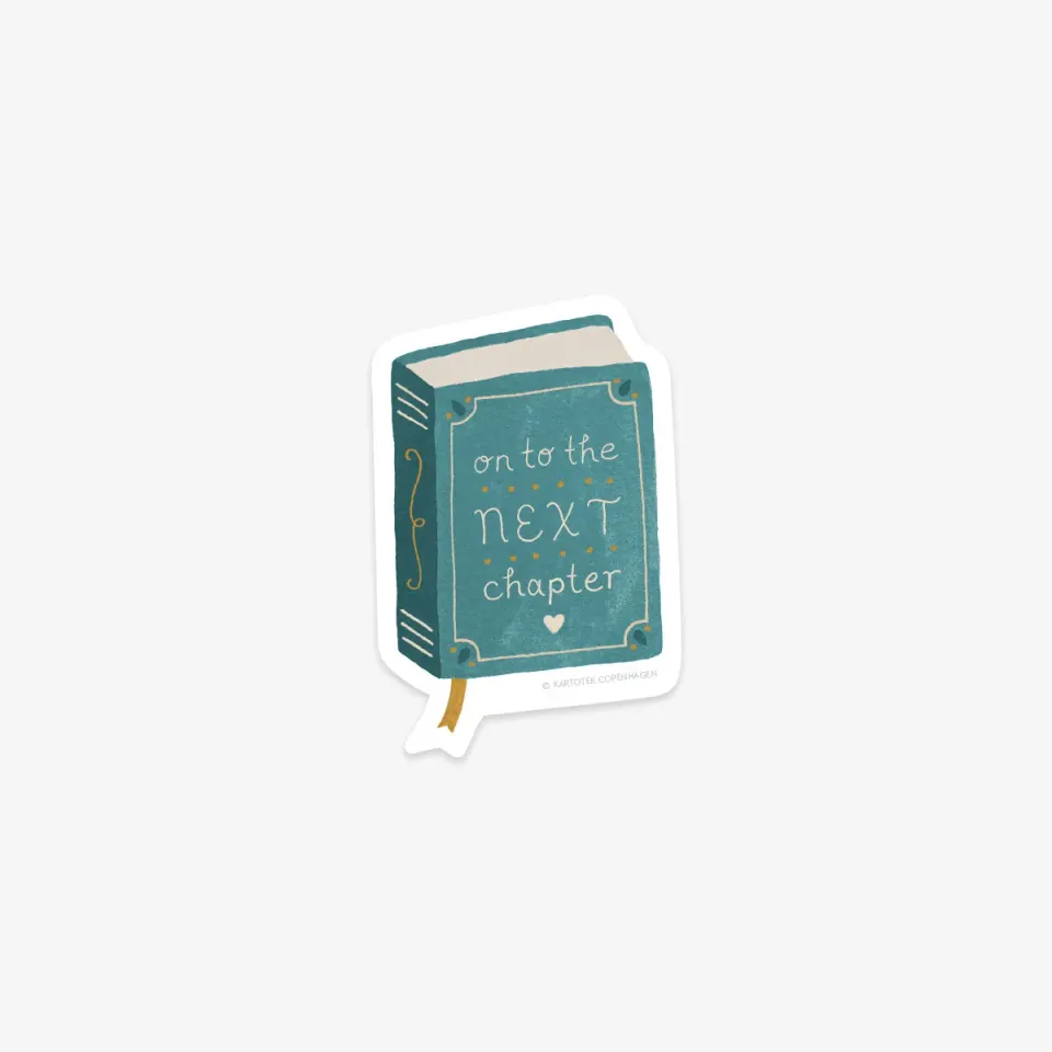 Kartotek Next Chapter sticker vinyle mat sans pvc