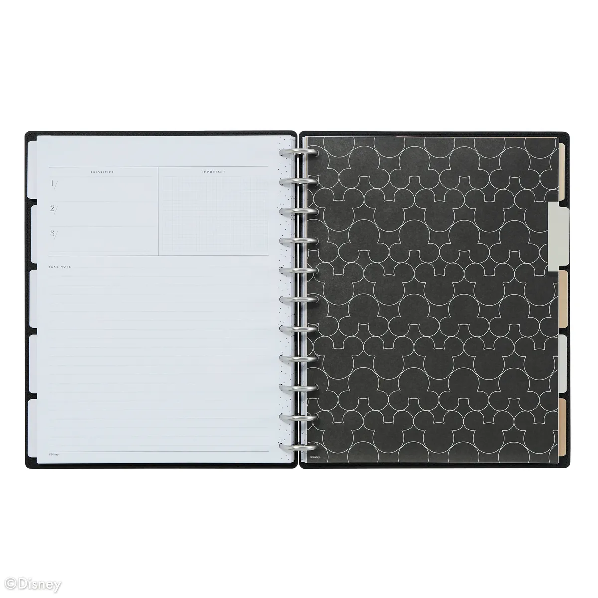 Happy Planner Mod Mickey agenda Big horizontal Deluxe non daté
