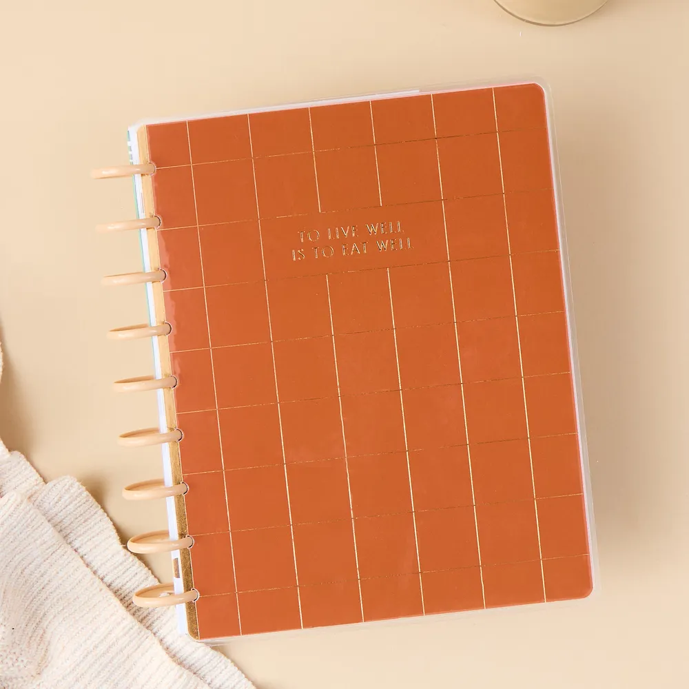 Happy Planner Savory Food journal recettes Classic 80 feuilles salé