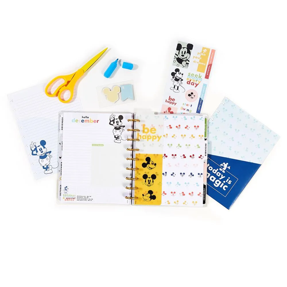 Happy Planner Disney Mickey Colorblock kit accessoires Classic