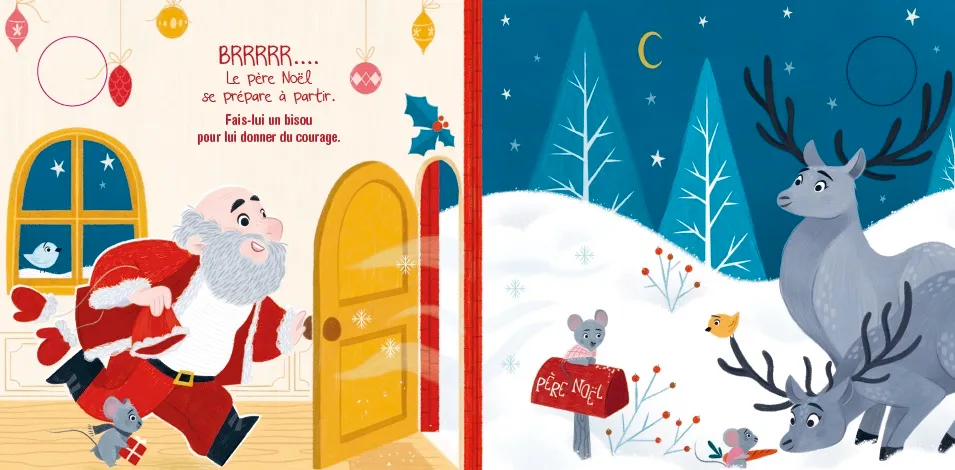 Frigobloc Tino Rossi livre musical Petit Papa Noël bébé