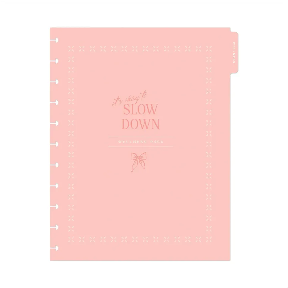 Happy Planner Wellness pack Big 6 mois bien-être
