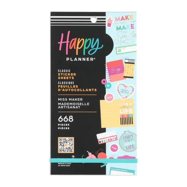 Me & my big ideas Miss Maker stickers value pack 668 loisirs créatifs