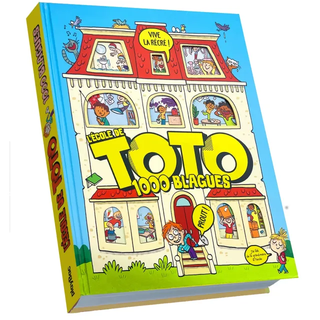 Frigobloc L'école de Toto 1000 blagues livre humour dès 7 ans
