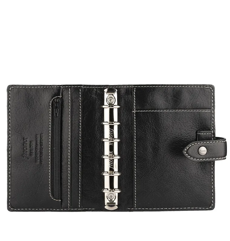 Filofax Malden Pocket organiseur cuir noir