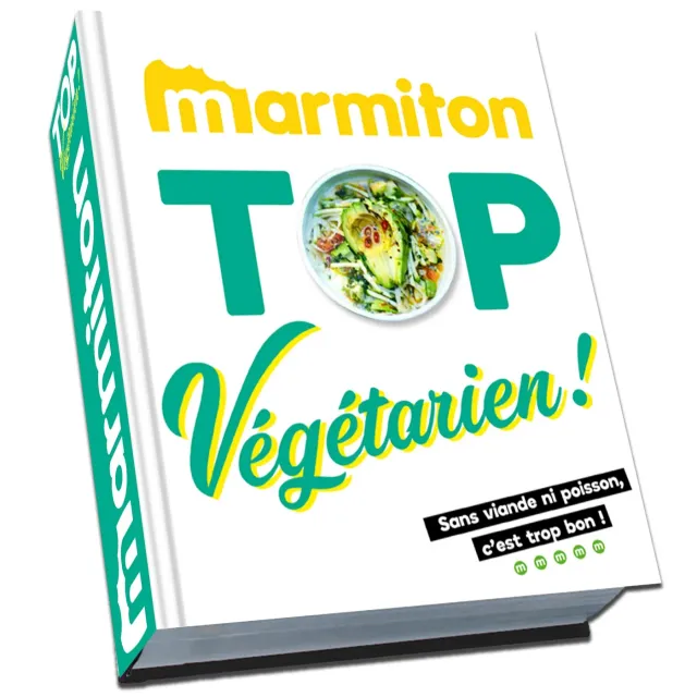 Frigobloc Marmiton Top Végétarien livre recettes