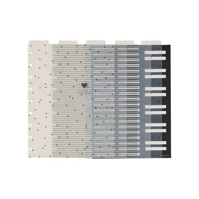 Happy Planner Love L+S intercalaires Classic plastique lot de 5
