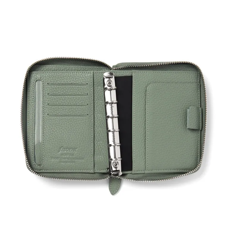 Filofax Norfolk organiseur Pocket Zip Noir cuir RFID