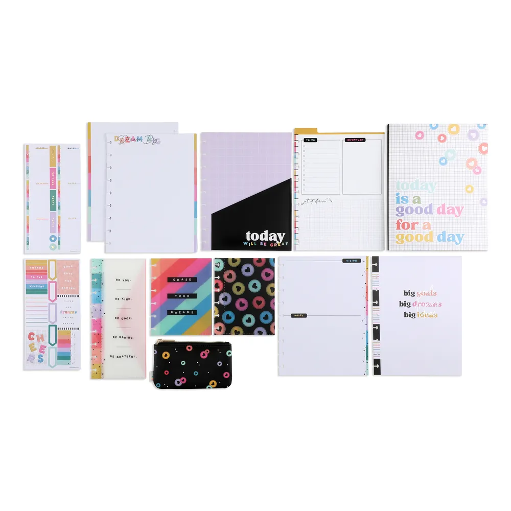 Happy Planner Happy Brights Classic compagnon accessoires pochette