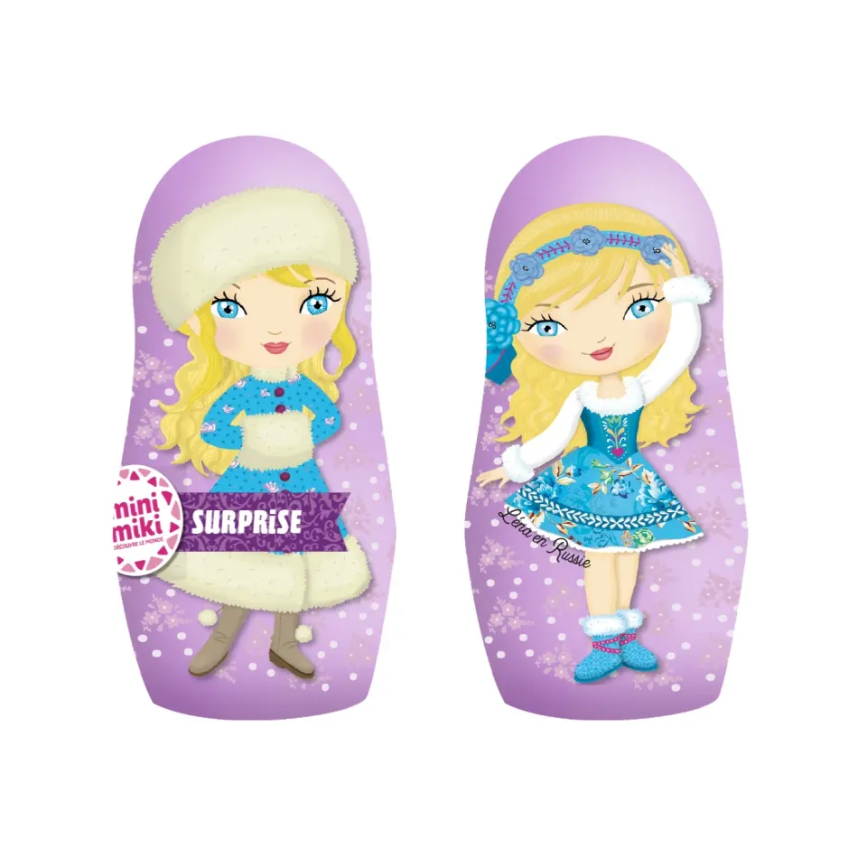 Frigobloc Minimiki surprise Lena en Russie boîte collector 4 ans