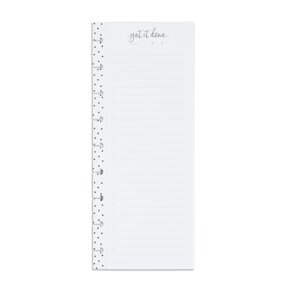 Happy Planner Feeling Dotty recharge papier Classic 40 feuilles ligné