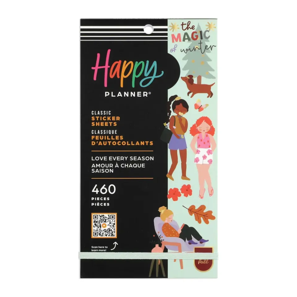 Happy Planner Squad Goals Value Pack stickers amitié 30 planches