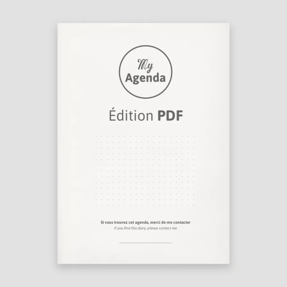 My365 My Agenda version PDF imprimable semaine famille
