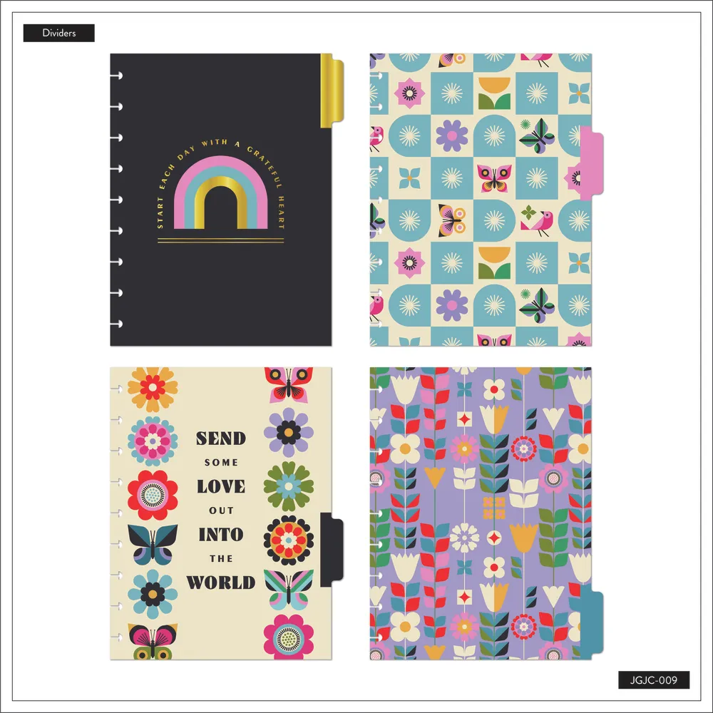 Happy Planner Mod Garden Classic journal guidé gratitude 80 feuilles