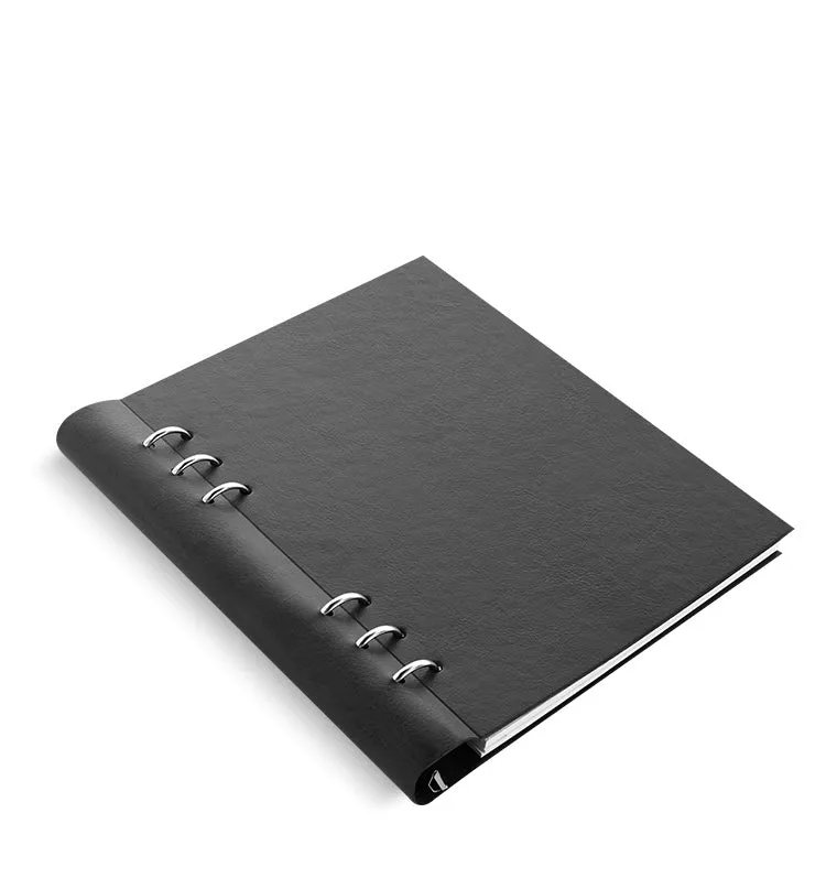 Filofax Clipbook Classic organiseur A5 noir monochrome