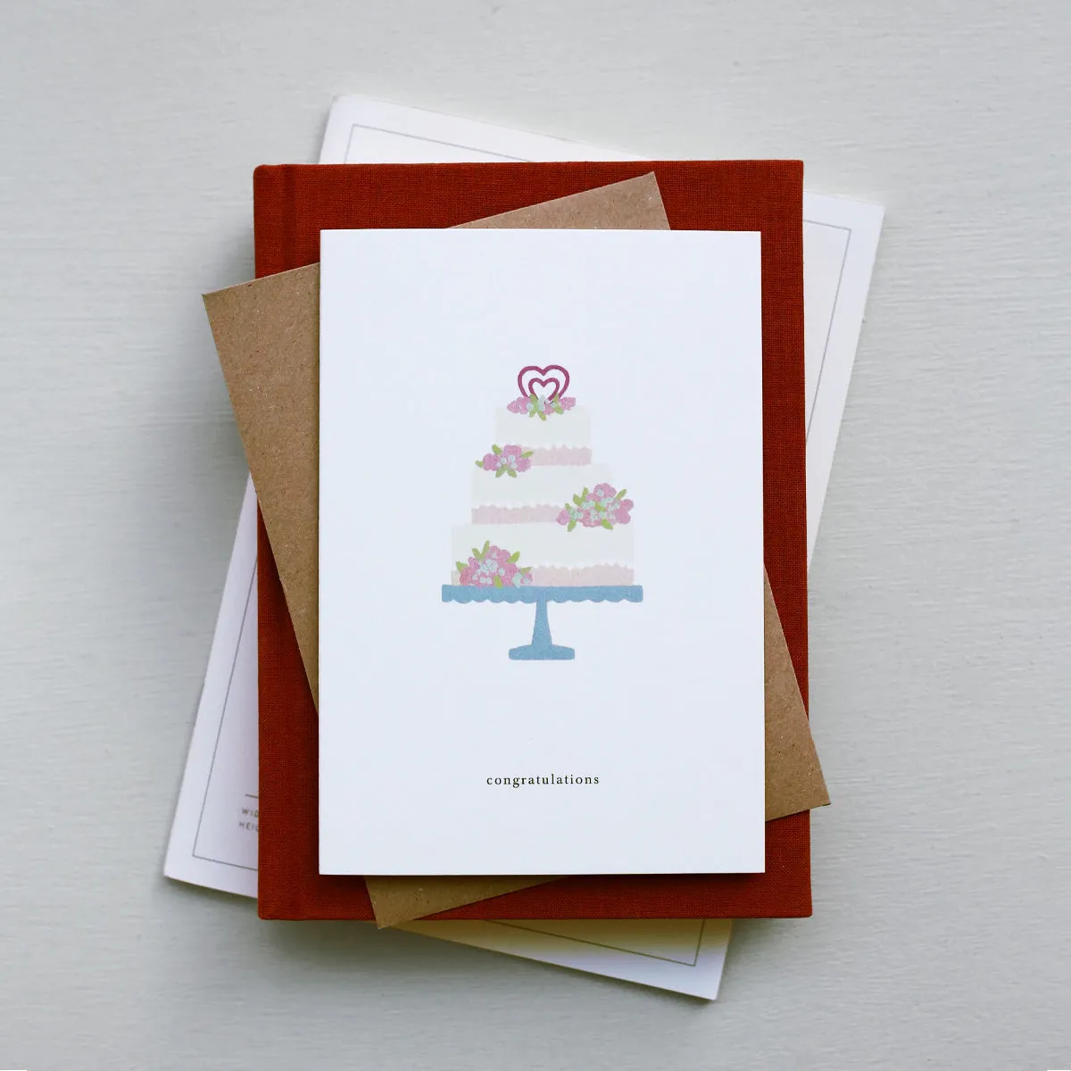 Kartotek Wedding Cake carte de vœux avec enveloppe