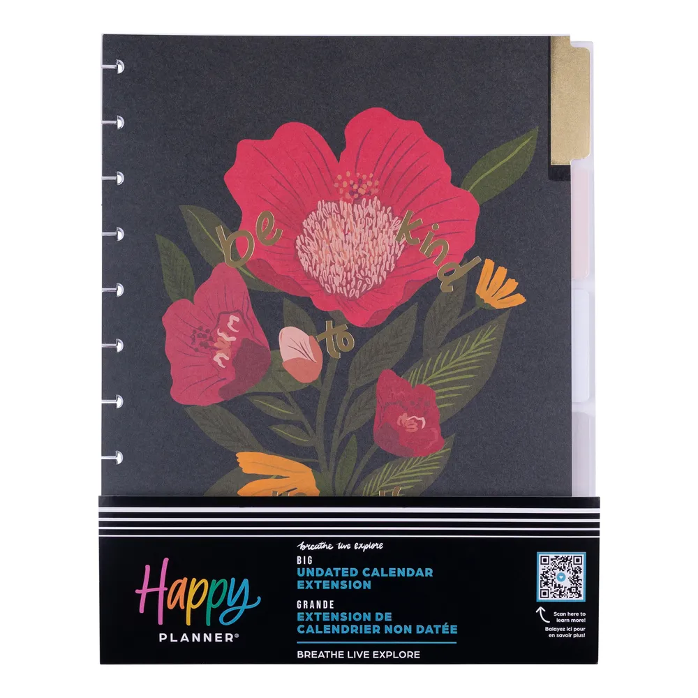 Happy Planner Breathe Live Explore Big extension 6 mois