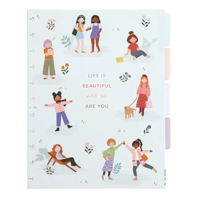 Happy Planner Squad Goals Big recharge agenda vertical 4 mois