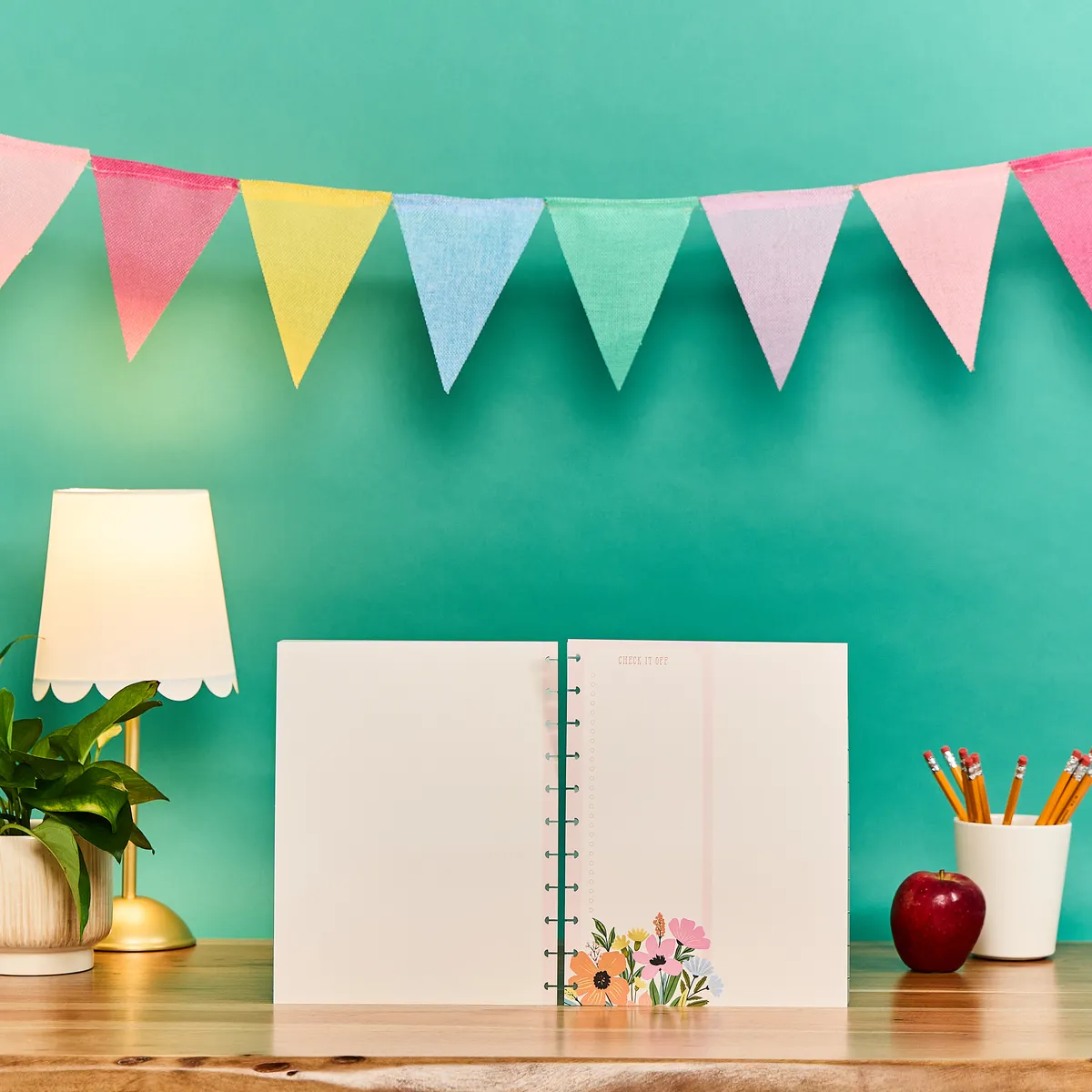 Happy Planner Teaching Seasons recharge Big 40 feuilles dashboard ligné