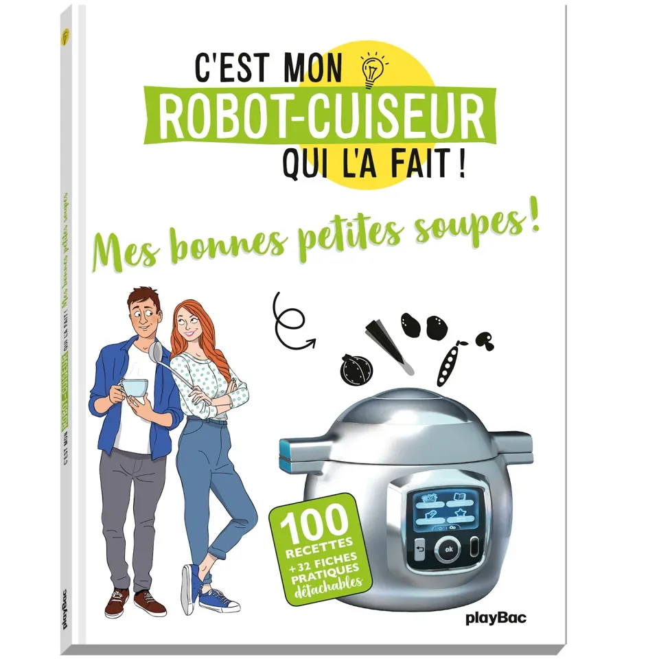 C'est mon robot cuiseur soupes livre recettes Cookeo