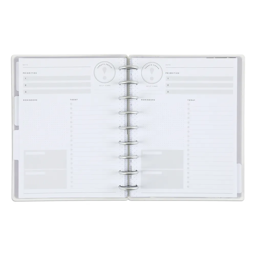 Happy Planner Funky Abstracts agenda journalier non daté 4 mois