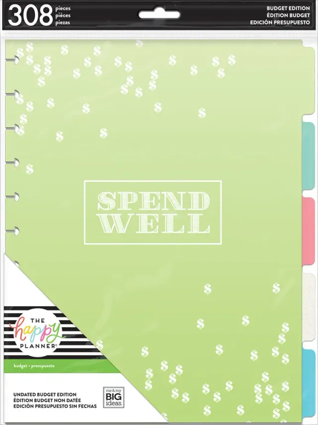 Happy Planner Budget extension BIG fiches finances