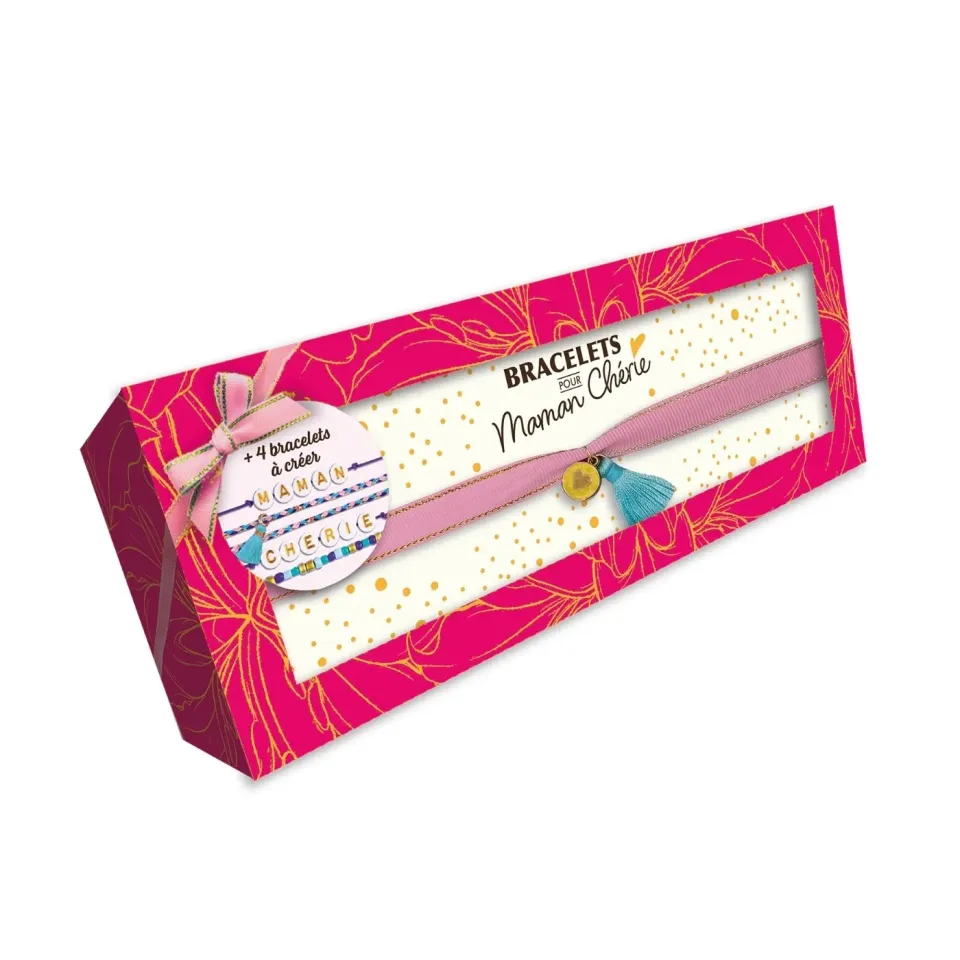 Frigobloc Coffret Bracelets Maman chérie kit 5 bracelets