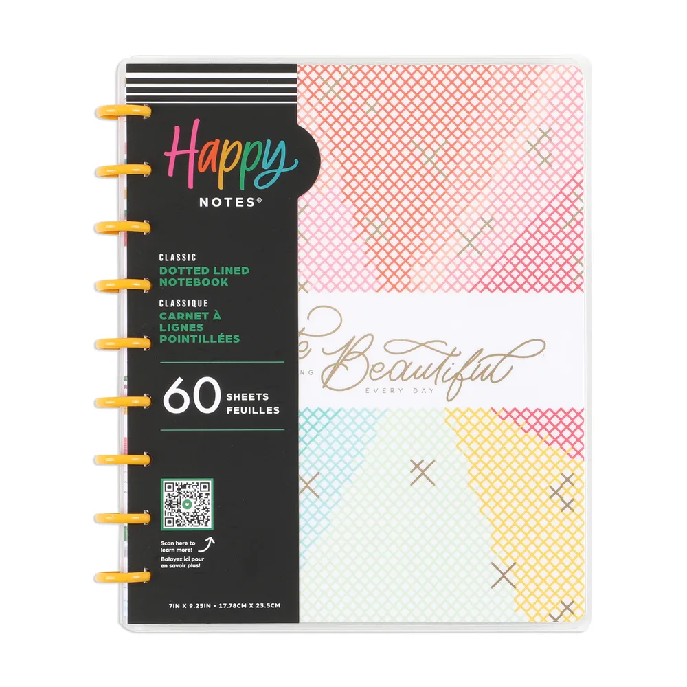 Happy Planner Miss Maker carnet Classic pointillé ligné
