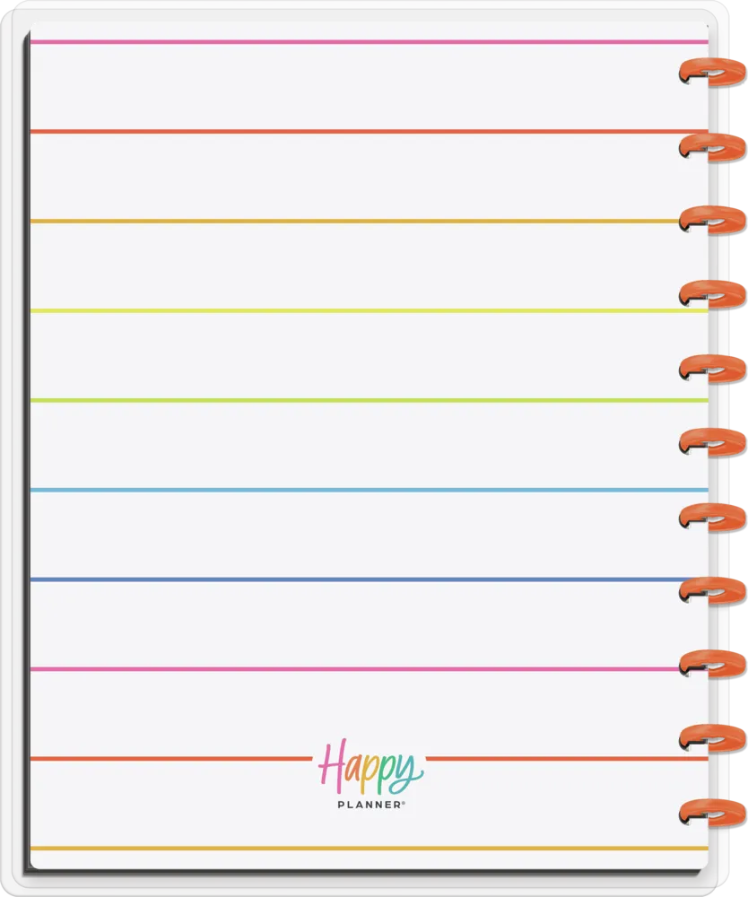 Happy Planner Joyful Expressions Big carnet pointillé 60 feuilles