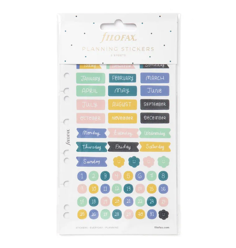 Filofax Everyday stickers planning mat 294 pièces