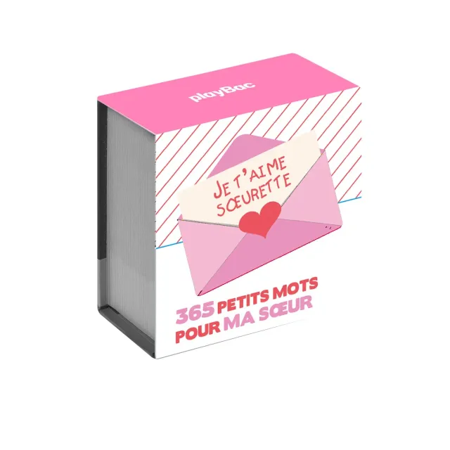 Frigobloc 365 Petits mots pour ma soeur calendrier mini cadeau