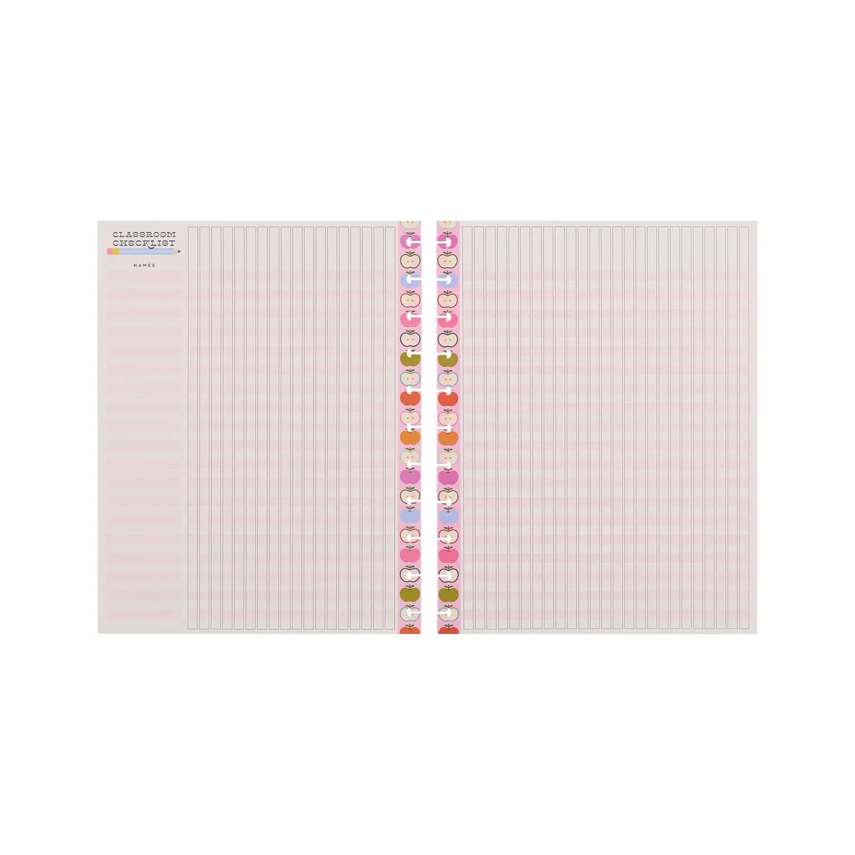 Happy Planner Mod Teacher Big feuilles checklist 40 à anneaux