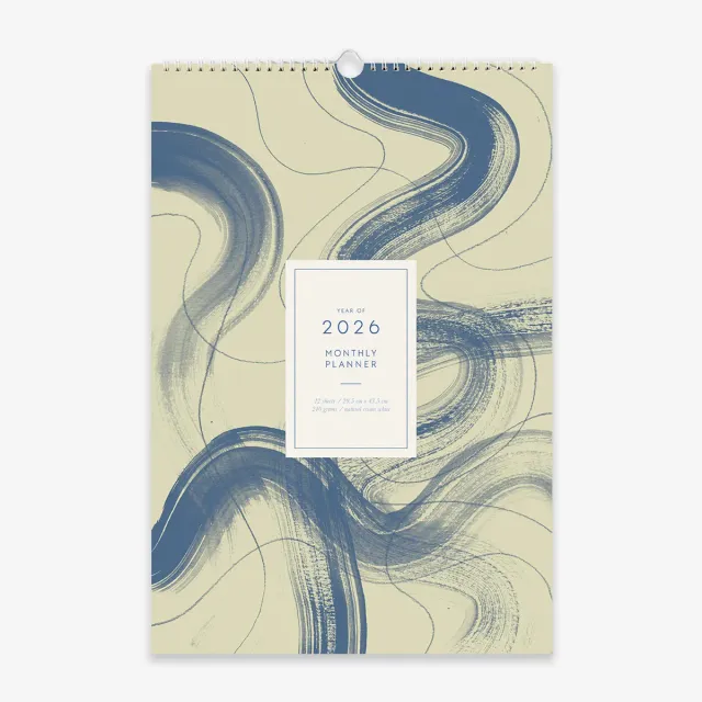 Kartotek Wall Calendar calendrier mural 2026 mensuel