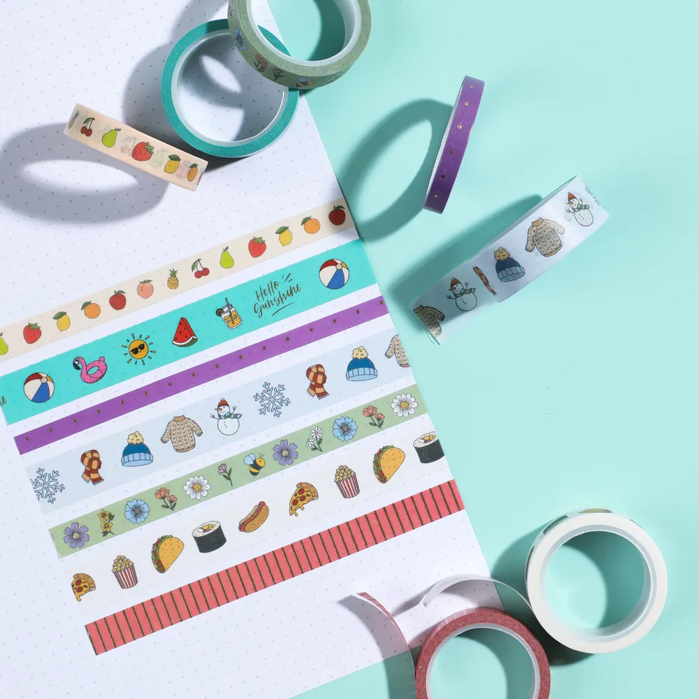 Happy Planner All the Things washi tape 7 rouleaux