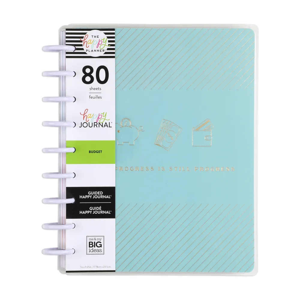 Happy Planner Save Now Spend Later carnet budget Classic 80 feuilles