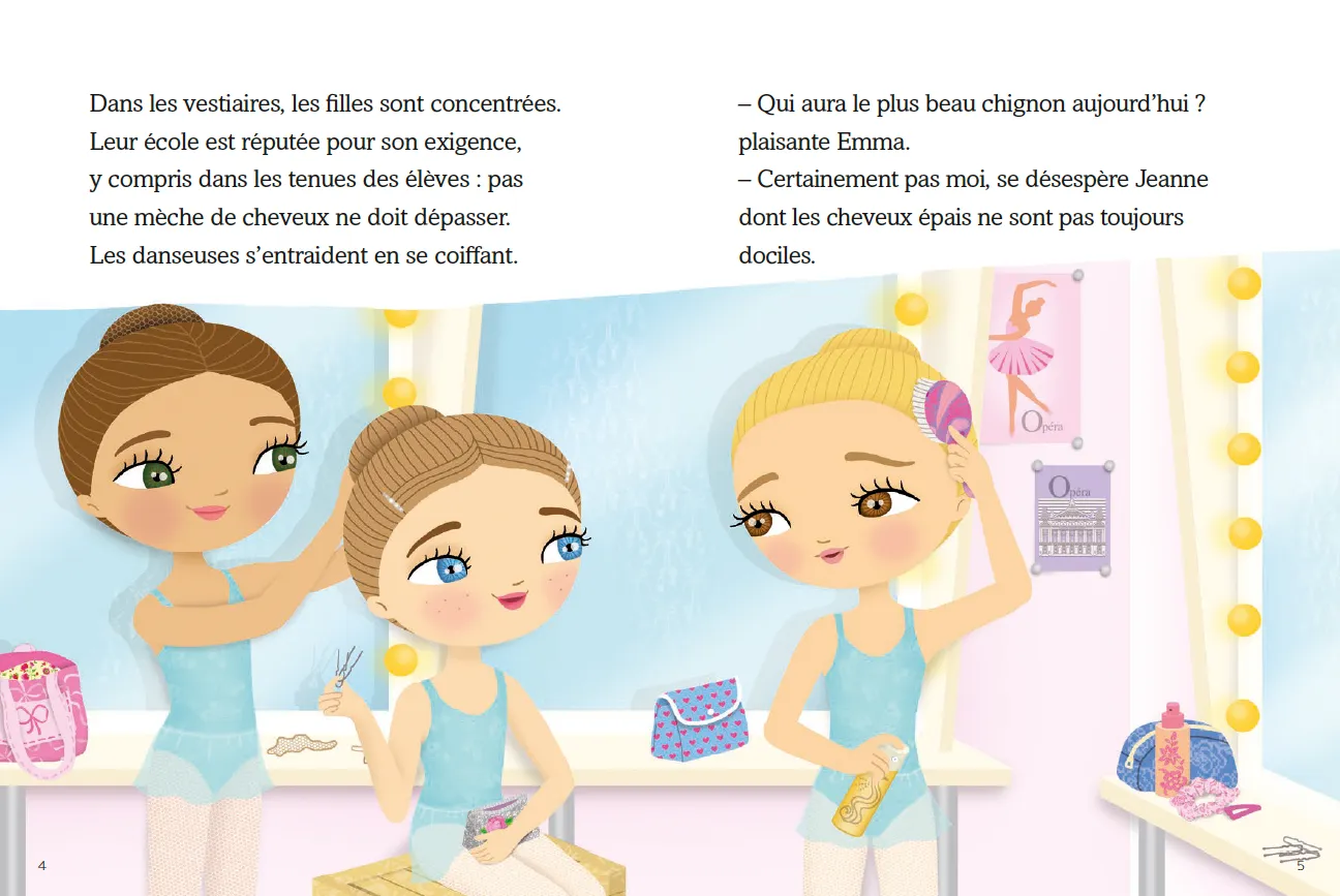 Frigobloc Emma à l'Opéra tome 2 premier roman école de danse