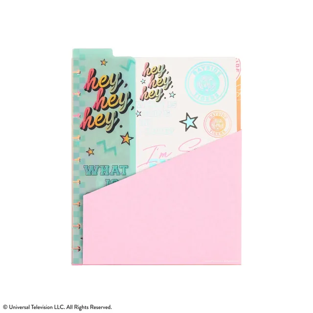 Happy Planner Saved by the Bell Classic pack accessoires rétro