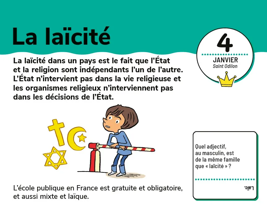 Les Incollables Un mot par jour CM1 chevalet vocabulaire 9-10 ans